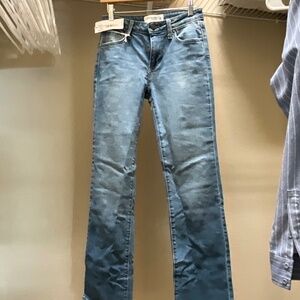 Slim bootcut jeans